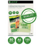 Leitz, Pochettes de plastification, 80 microns, Format A4, Pack de 100 pochettes, Finition Brillante, Haute qualité, pour toutes