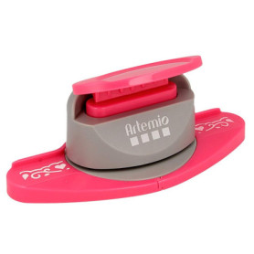 Artemio VIHCP507 Perforatrice Frise Coeurs Plastique Multicolore 8,69 x 6,5 x 18,5 cm