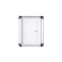 Bi-Office Vitrine d'Affichage Interieur Enclore Extra, Tableau Blanc Magnétique Verrouillable, Taille: 306 x 376 mm - 1xA4
