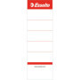 Esselte Étiquette pour dos de classeur à levier Blanc 75 mm Lot de 100 (Import Royaume Uni)