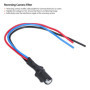 Câble Redresseur de Caméra de Recul, Câble Redresseur de Condensateur de Relais 12V Filtre de Signal de Caméra de Recul Adapté p