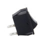 Interrupteur On/Off Voltury à bascule 2 broches 250 V 16 A 125 V 20 A 26 x 11 mm Rocker on Off Noir