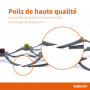 BAKUUM Pack de 4 brosses latérales, 1 rouleau x 1 serpillère x 3 filtres HEPA pour iRobot Roomba Combo. Pack de pièces de rechan