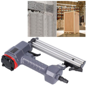 Cloueuse pneumatique, cloueuse à air pour pistolet à agrafes F, multifonctionnelle 0.4-0.5Mpa ergonomique pour le rembourrage, l