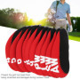 Couvre-tête de Club de Golf, 10 Pièces Un Ensemble Néoprène + Cuir Artificiel Couvre-tête de Club de Golf Ensemble D'étui de Pro