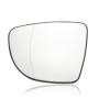 Attisfiera Glace Dégivrante de Rétroviseur Avant Gauche pour Captur Clio Zoé 963669996R Glace De Rétroviseur Chauffant Verre mir