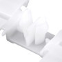 50 pièces en plastique blanc porte de voiture moulure de garniture Clips attaches attaches pour 3 série E36 E46 Auto accessoires