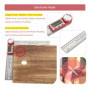 Numérique Angle Finder Double échelle 360 Degrés rapporteur d'angle numérique 200mm Règle Rapporteur d'Angle Numérique avec LCD 