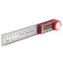 Numérique Angle Finder Double échelle 360 Degrés rapporteur d'angle numérique 200mm Règle Rapporteur d'Angle Numérique avec LCD 