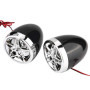 Haut-parleurs de Moto de Moto Bluetooth étanche, Support de Guidon BT Lecteur MP3 Audio stéréo Haut-Parleur système d'amplificat