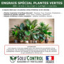 5 kg d'Engrais Spécial Plantes Vertes 6-3-6 - Croissance, Feuillage Dense & Vitalité - Formulation Organo-Minerale - Libération 