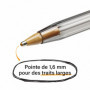 Ensemble de Stylos Bic Cristal Fun 921342 Multicouleur 10 Pièces (10 Unités)