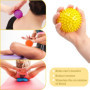 Boule de massage,Balle de massage,rouleau masseur, balle lisse lacrosse et balles à picots - Réflexologie Acupression, Fascite p