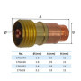 ELCAN Consommables et accessoires professionnels pour torche de soudage TIG série WP 17 18 26 avec buses en céramique, buses, co