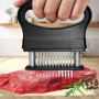 SHUOHONG Attendrisseur de Viande mit Stainless Steel Meat Tenderizer Needle, Facile à Nettoyer Marteau Viande, Outil D’attendris