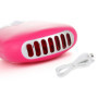 Tongping Mini ventilateur USB pour extension de cils (rose)