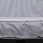 YYKSYDPT Crinolina Jupon pour fille avec 3 cercles Jupes Accessoires Cordon de serrage Doublure à la taille réglable Blanc 55 cm