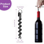 0XBIT 4 Pièces Mini Tire-Bouchon, Ouvre-Bouteille de Vin Portable, Mini Porte-Clés Tire-Bouchon, Petit et Facile à Transporter, 