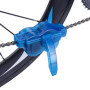 nettoyeur chaine velo,Nettoyeur de Chaîne De Vélo,nettoyant chaine moto,4 pcs Nettoyage Chaîne Vélo Outils d'Entretien Nettoyeur