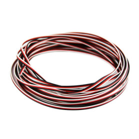 OliYin 50 Feet 26AWG Servo Cable 3p Line for Futaba JR RC Servo Hobby Model Aircraft Model Wiring 30 corex0.08mm