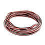 OliYin 50 Feet 26AWG Servo Cable 3p Line for Futaba JR RC Servo Hobby Model Aircraft Model Wiring 30 corex0.08mm