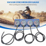 Szlsl88 Moto Jauge de Reniflard, Moto Carburateur Synchroniseur Balancier, Moto Testeur Accessoire