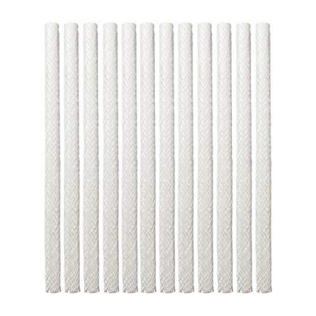 Lot de 12 Mèches en Fibre de Verre de Rechange pour Lampes Torches 25 cm Mèche en Fibre de Verre pour Eclairage Décor Extérieur 