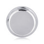 Shoppewatch Mini Horloge Insert à Mouvement à Quartz Rond 1 7/16 (35 mm) Miniature Horloge s'adapter à Cadran Blanc Argenté Cadr