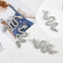 4 Pièces Pince Cheveux Serpent Barrettes Cheveux Femme Clips Cheveux Vintage en Strass Pince a Cheveux Femme Accessoires de Chev