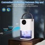 Dreamhigh® 1.7L Deshumidificateur d Air, Déshumidificateur Electrique Cave Salle de Bain Chambre, Pour Max 35㎡, Deshumidificateu