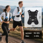 Gilet Hydratation Running avec 2 Soft Flask 500 ML, Réfléchissant Gilet d'hydratation de Course à Pied pour Femmes et Hommes, Sa