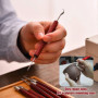 GTYHH Ensemble D'Outils en Argile De 16 Pièces, Outils De Sculpture en Argile, Outils en Argile Polymère, Outils De Sculpture Ar