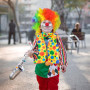 1 Ensemble De Costumes De Clown, des Verres De S De Faux Gilet De Perruque, des Accessoires De Rôle, des Hommes Et des Femmes Un