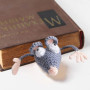 Marque-Page Souris 1 Pièce, Marque-Page Tricoté À La Main, Marque-Page Cadeau, Marque-Page Animal Mignon, Accessoires De Lecture