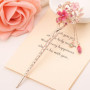 Morceau D'Aiguille De Cheveux À Fleurs Roses, Accessoires De Cheveux Rétro, Accessoires De Cheveux En Strass, Accessoires Pour L