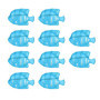 Tiardey 5 pièces Accessoires de Nettoyeur d'humidificateur Universel Filtre/Nettoyage du réservoir de Poisson, améliore la propr