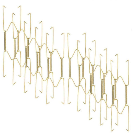 iPobie 10 Pièces Cintre Assiette Mural pour la Décoration de la Maison et Le Rangemen avec 10 Crochets Muraux