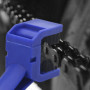 WMYCONGCONG Lot de 2 Outil de nettoyage de la chaîne de moto et de vélo Nettoyeur de rondelle de chaîne Brosse à manivelle Outil