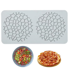 JJiaoLinin Moule Dentelle Silicone, Silicone Moule Tapis de Fondant Gâteau de Dentelle,pour Pâte à Sucre,Chocolat,Fondant,Beurre