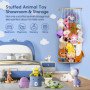 Rangement Peluche pour Animaux en Peluche - Économisez de l'espace Organisateur de Rangement pour Jouets - Support pour Animaux 