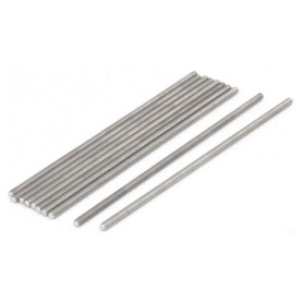 sourcing map Tige Filetée M3x100mm 0,5mm pas acier inoxydable 304 tiges filetées entièrement 10pcs
