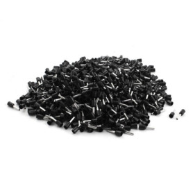 sourcing map 1000pcs 1,5mm2 Embout de Câble Embout de Câblage Cosse à Sertir électrique Fil Sertissage Borne Connecteur Terminal