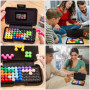 ZYEKIU IQ Puzzler Pro Smart Game Casse Tcete Casse Tete Enfant avec 120 Types de Défis, Jeux de Voyage et de Poche, Intéressant,