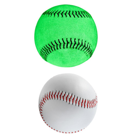 LNGJIN Balles de baseball lumineuses, balles de baseball softball, 9 pouces, balles de baseball souples, balles de baseball lumi