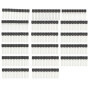 HALJIA 3-pin 17 sortes de Triode transistor To-92 Paquet Assortiment kit Ensemble pour projet de bricolage (170pcs, 17 x 10 pcs)
