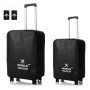 Housse Valise Protection, Protege Valises de Voyage Soute, Bagages Couverture Valise avec Poche, Poussière Housses de Protecteur