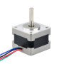STEPPERONLINE Nema 14 Moteur pas à pas 0,9 deg 0,4 A 11 Ncm Bipolaire 4 fils pour imprimante 3D/DIY CNC