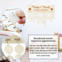 YHSKJCD Calendrier en Bois, En Bois D’anniversaire Rappel Calendrier, Plaque d'anniversaire pour Cadeau de Bricolage, Décoration