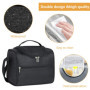 Sac Isotherme Repas - Lunch Bag Isotherme - Petit Sac Isotherme avec Poignée et Bandoulière, Sac Lunch pour Homme, Femme, École,