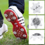 Ncheli Kit de 8 Spikes de Golf + Démonte-Spikes | Crampons de Remplacement Haute Résistance | Compatibles avec la Majorité des C